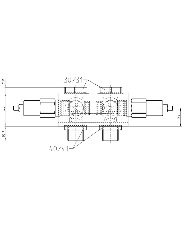 zu EATON H-, S-, T-Motor, mit Hohlschraubenbefestigung