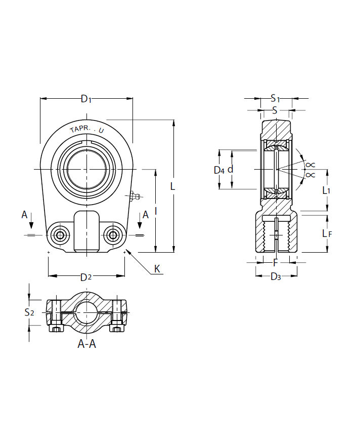 Gelenkkopf TAPR_U (GIHR-K_DO)