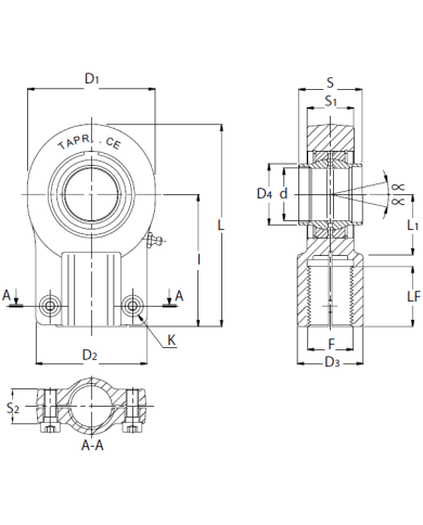 Gelenkkopf TAPR_CE (GIHN-K_LO)