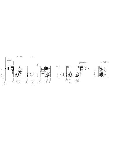 M16x1.5 60L/min 210bar