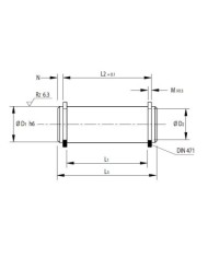 Bolzen KPA zu Gabel-Lagerbock DK
