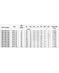 Bolzen KPB zu Gabel-Lagerbock DK