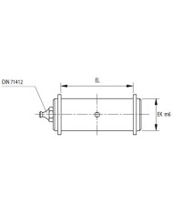 Bolzen KPC für Gabel-Lagerbock IKA / IKB / IF