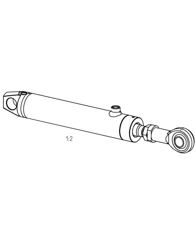 Hydraulikzylinder doppelwirkend