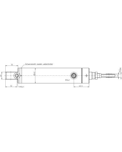 Hydraulikzylinder doppelwirkend