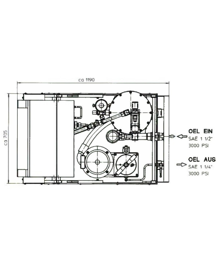 Mobiles offline Fluidreinigungsgerät