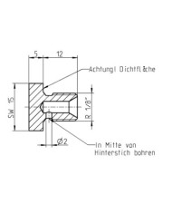 Entlüftungsschraube R 1/8"