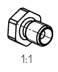 Entlüftungsschraube R 1/8"
