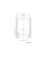 Rückschlagventil mit Innensechskant