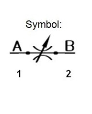 Drosselschraube Einschraub