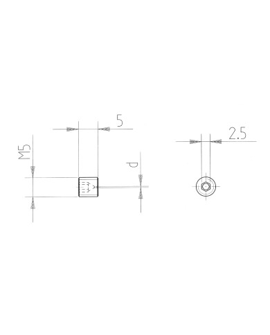 Blende Einbauform G M5