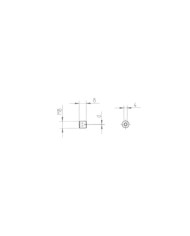 Blende Einbauform G M8