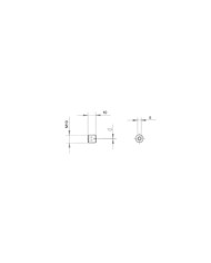 Blende Einbauform G M10