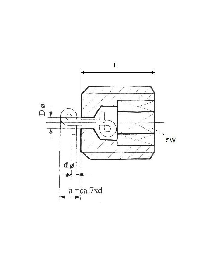 Blende Einbauform GD