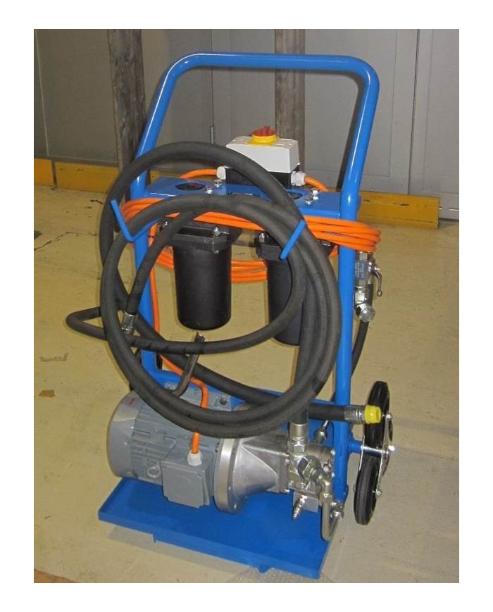 Mobiles Befüll- und Filteraggregat