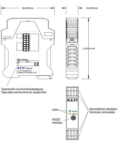 Leistungsverstärker PAM-195 für Wegeventile