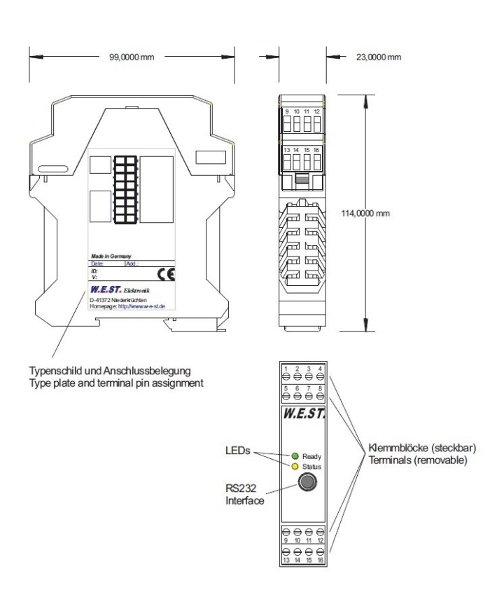 Leistungsverstärker PAM-196 für Wegeventile