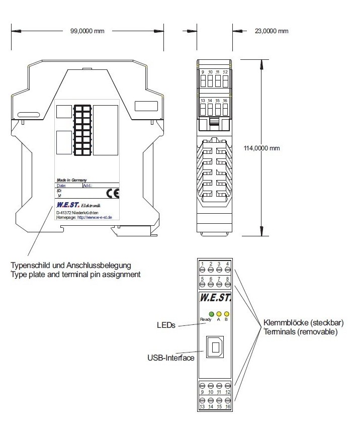 Leistungsverstärker PAM-199 für Wegeventile