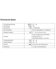 Positionsregelmodul POS-123-SSI