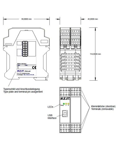 Positionsregelmodul POS-123-P