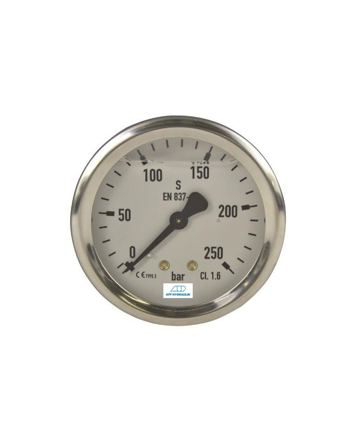 Anschluss rückseitig zentrisch