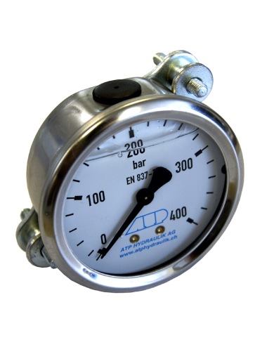 Anschluss rückseitig zentrisch für Fronteinbau