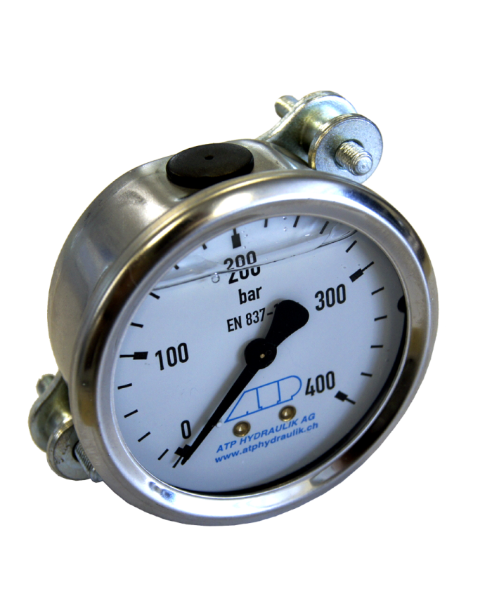 Anschluss rückseitig zentrisch für Fronteinbau