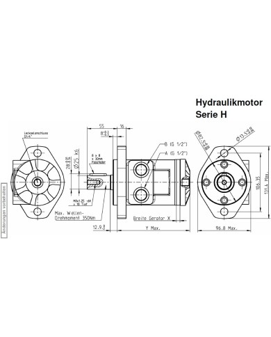 Serie H mit Leckanschluss