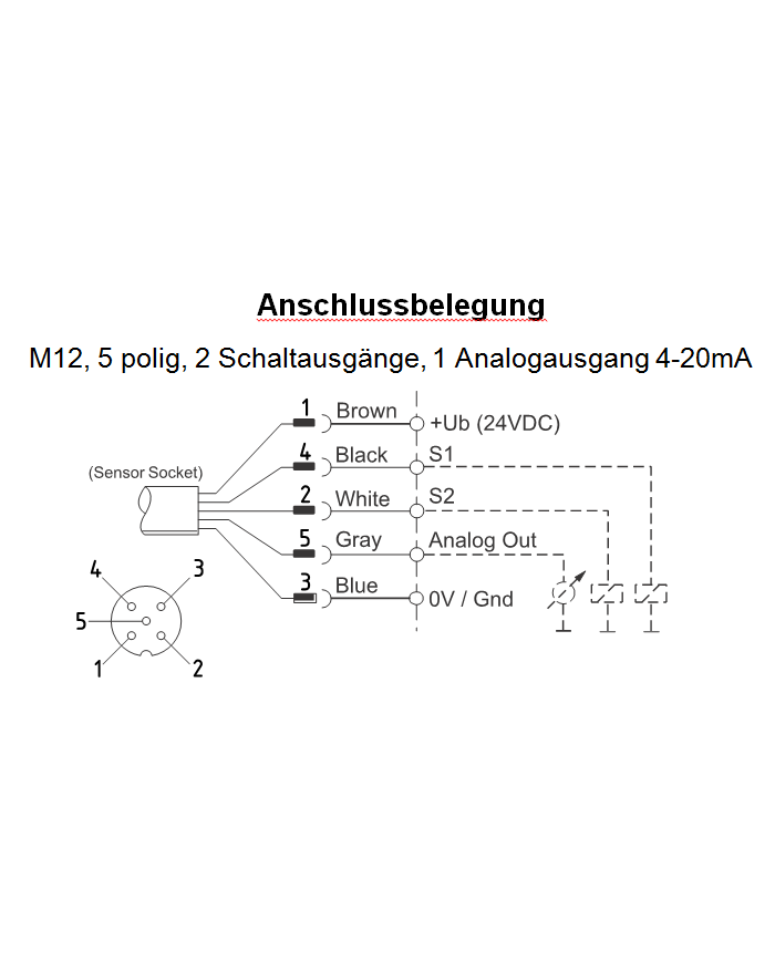 Drucksensor mit Anzeige