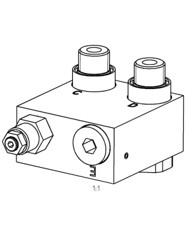 zu EATON H-, S-, T-Motor, mit Hohlschraubenbefestigung