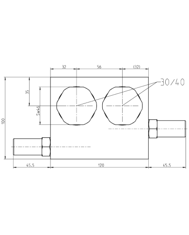 zu EATON H-, S-, T-Motor mit Hohlschraubenbefestigung