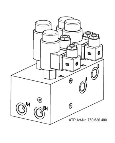 Lenkventilblock G3/8"