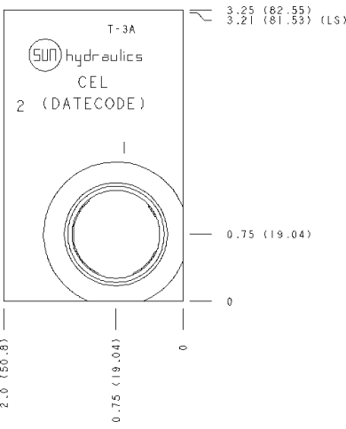 Durchgangsanschluss mit Messanschluss
