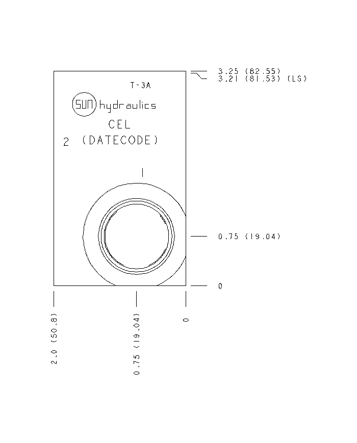 Durchgangsanschluss mit Messanschluss
