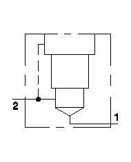 Anschluss 3 verbunden mit Anschluss 2
