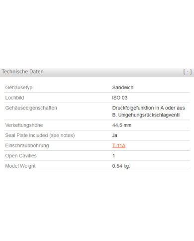 ISO 03: Druckfolgefunktion in A oder aus B