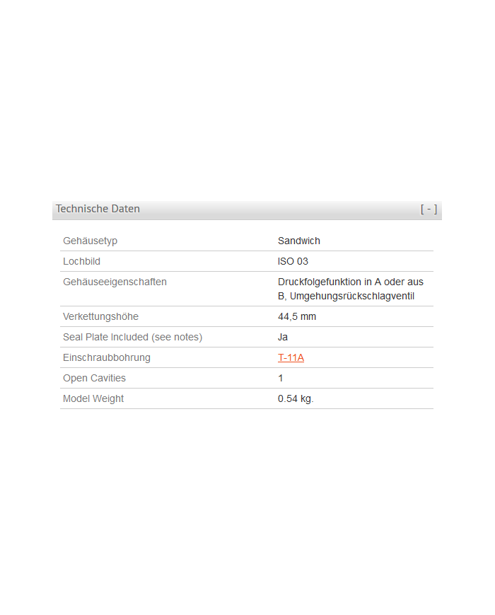 ISO 03: Druckfolgefunktion in A oder aus B