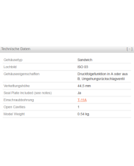 ISO 03: Druckfolgefunktion in A oder aus B