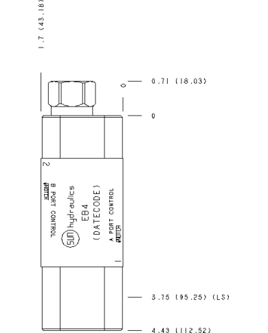 ISO 03: Druckfolgefunktion in A oder aus B