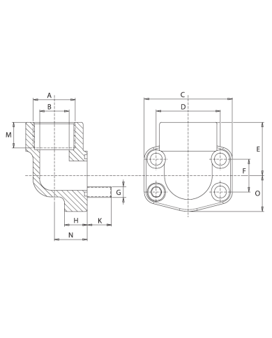 3000 PSI Stahl ASTM/A 105