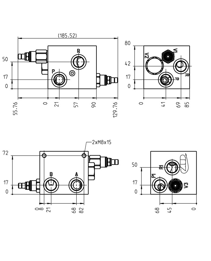 G1/2" 95L/min 220bar