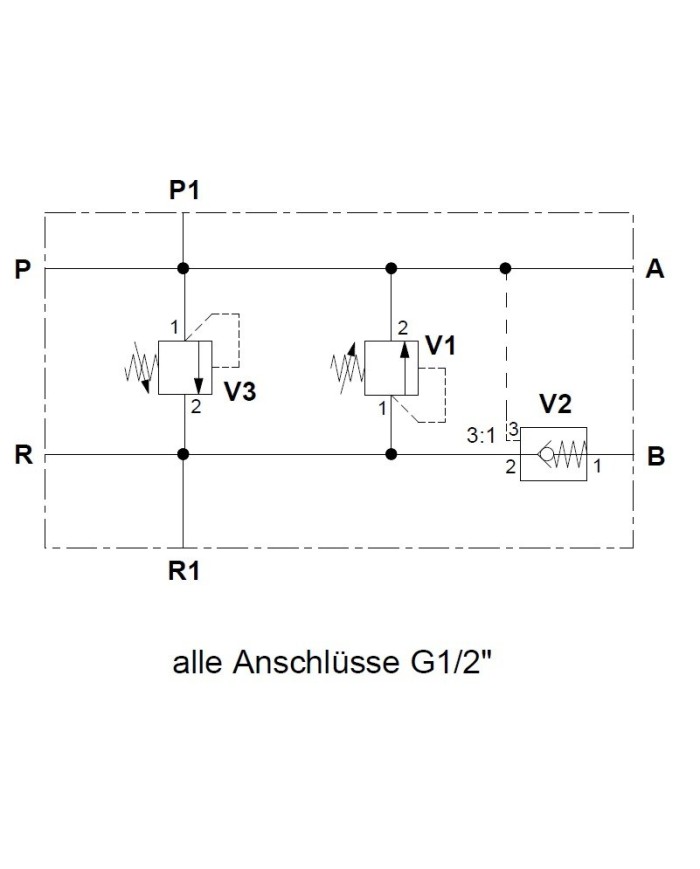 G1/2" 95L/min 220bar