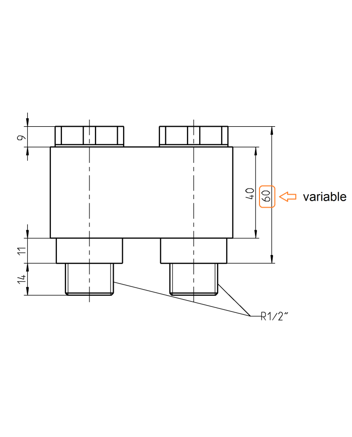 zu EATON H-, S-, T-Motor, mit Hohlschraubenbefestigung