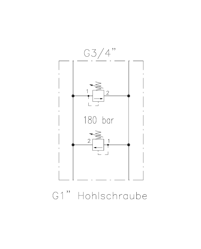 zu EATON H-, S-, T-Motor mit Hohlschraubenbefestigung