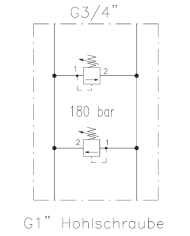 zu EATON H-, S-, T-Motor mit Hohlschraubenbefestigung