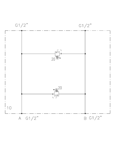 zu EATON H-, S-, T-Motor, mit Hohlschraubenbefestigung