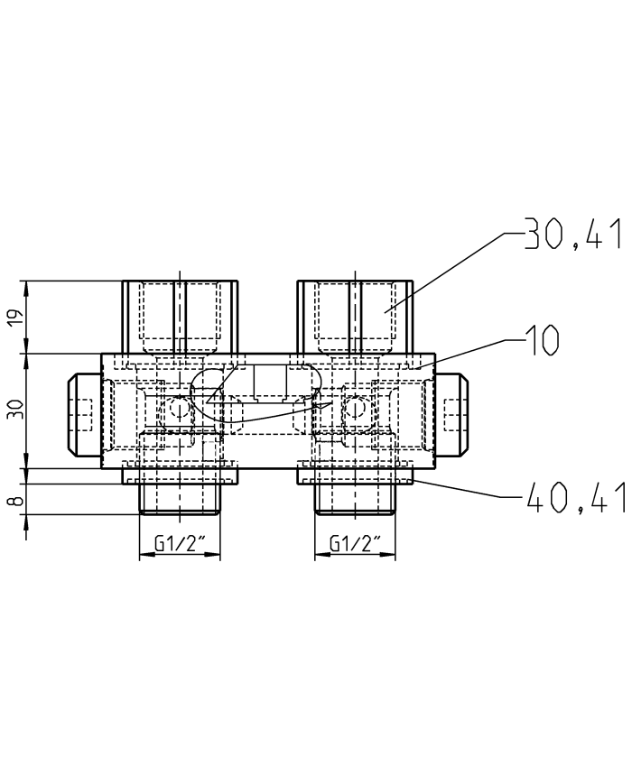 zu EATON H-, S-, T-Motor mit Hohlschraubenbefestigung