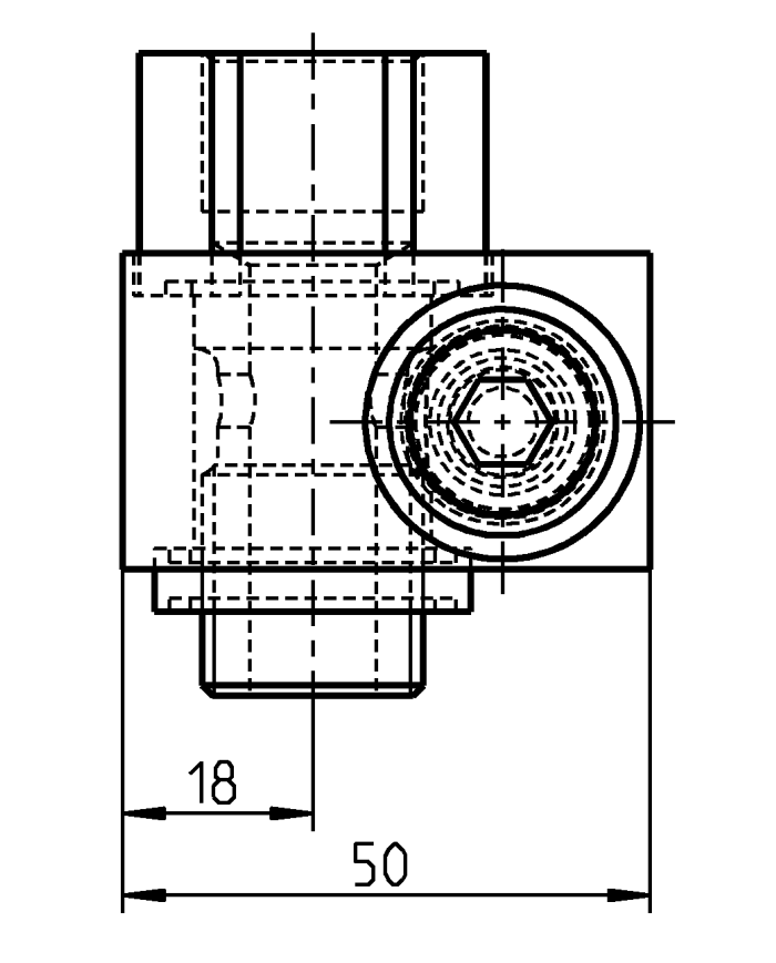 zu EATON H-, S-, T-Motor mit Hohlschraubenbefestigung