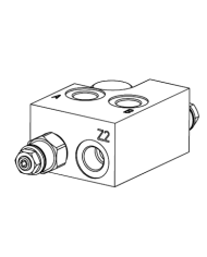 G 3/8" Hohlschr., Linke Ausführung
