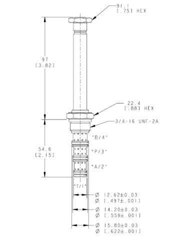 4/3-Wege-Schieberventil elektrisch betätigt